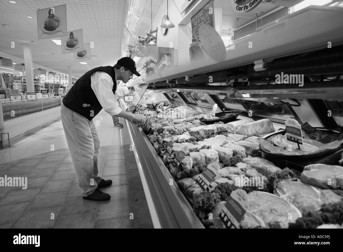 Deli clerk hires stock photography and images Alamy