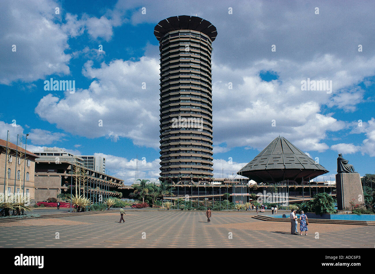Kenyatta International Conference Centre Nairobi Kenya East Africa Stock Photo