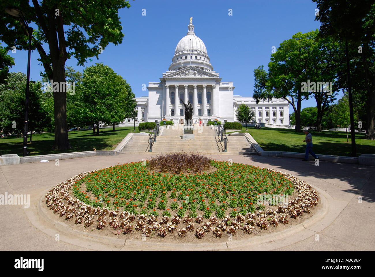 The State Capitol Building at Madison Wisconsin WI Stock Photo Alamy