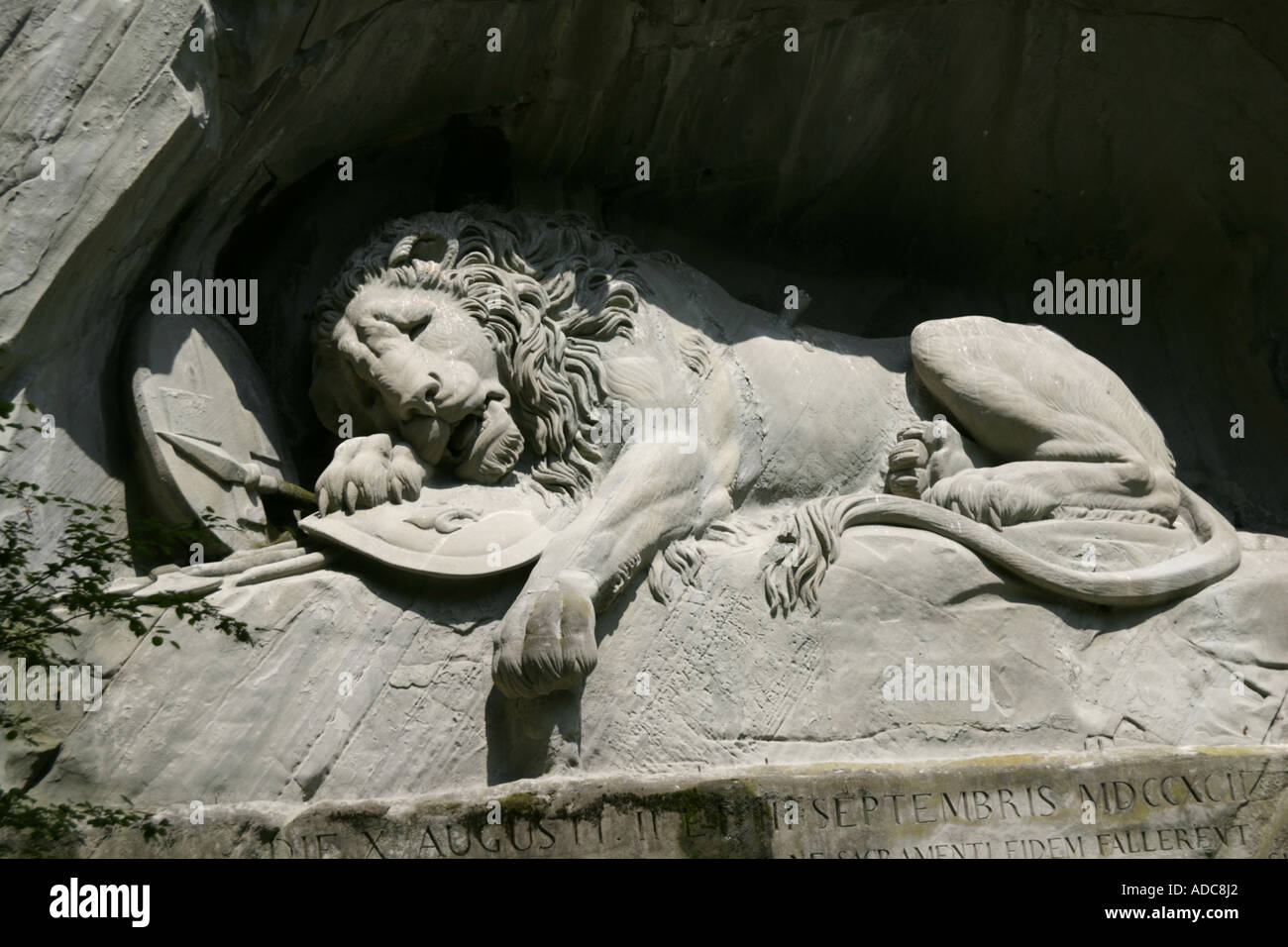 The Lion Monument, Lucerne, Switzerland Stock Photo Alamy