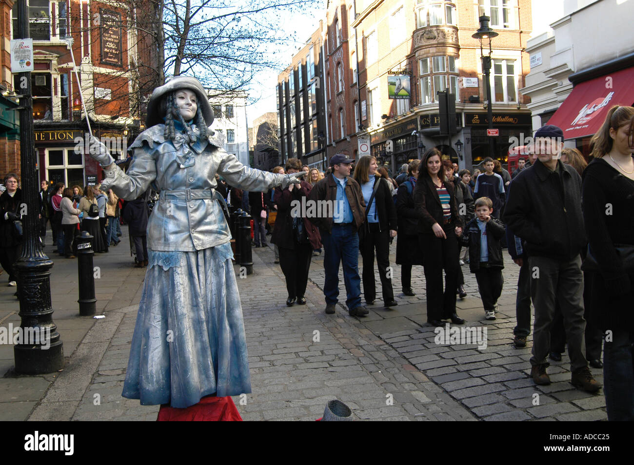 Human statue at Covent Garden, London, England, UK Stock Photo Alamy