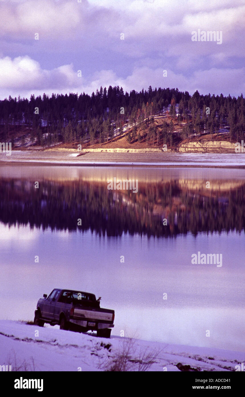 Lake Koocanusa Montana USA Stock Photo Alamy