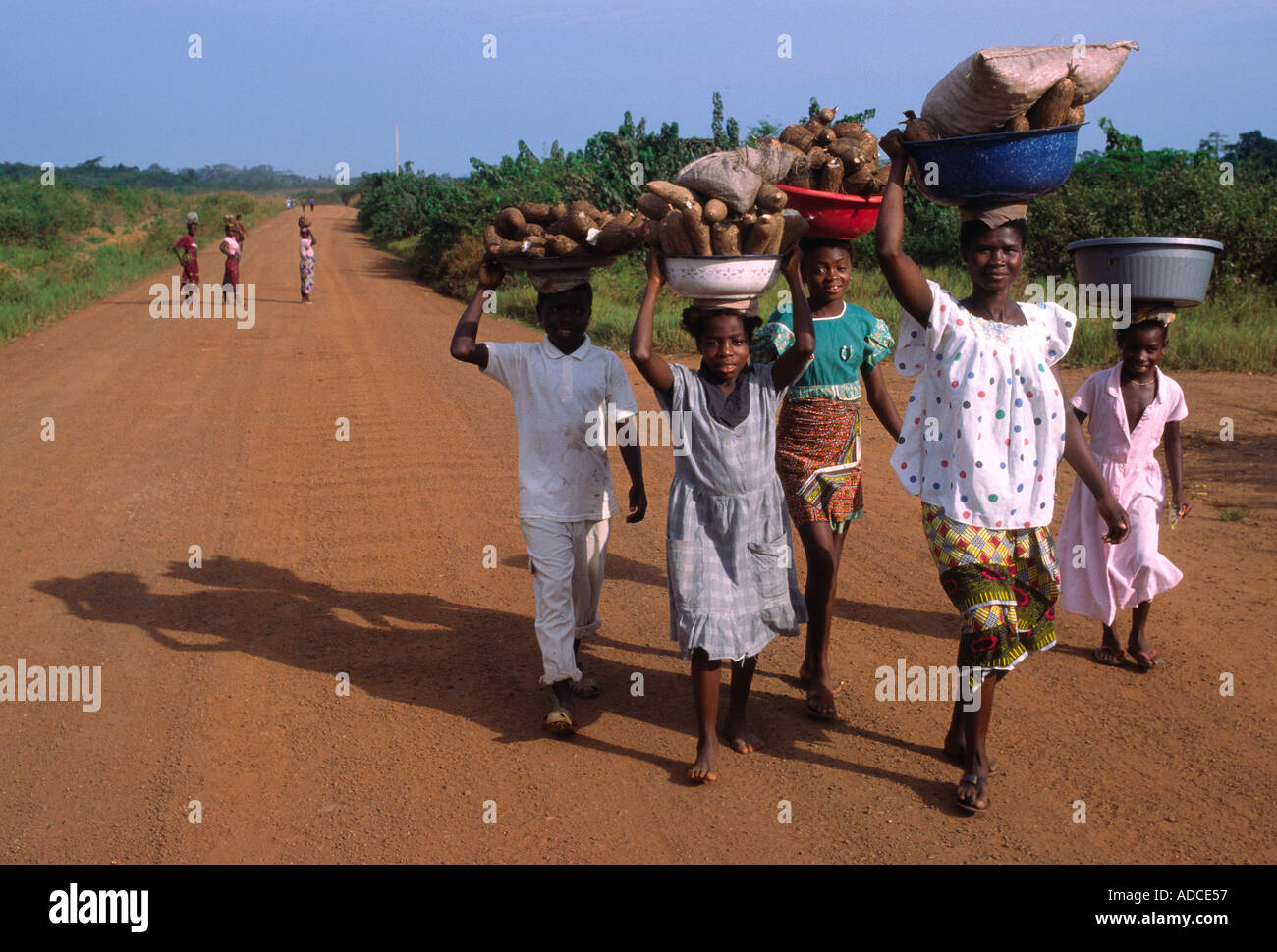African woman walking hi-res stock photography and images - Alamy