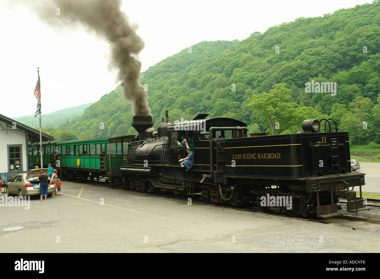 AJD58863, Cass, WV, West Virginia, Cass Scenic Railroad State Park