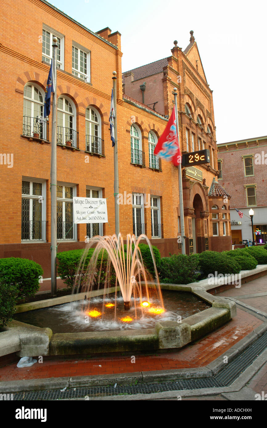 Another angle of Historic Downtown Cumberland showcasing the rich heritage