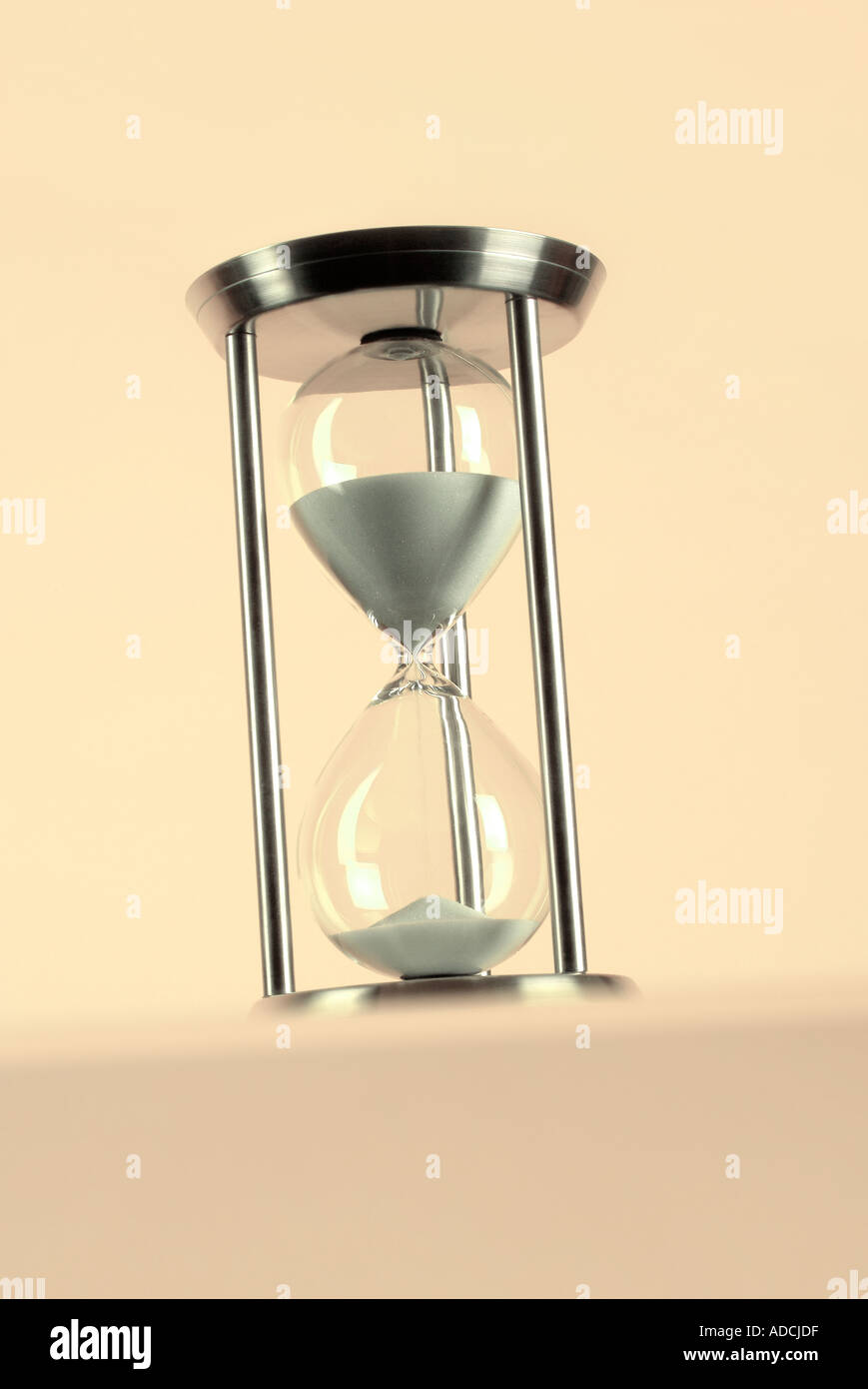 hour glass Sanduhr Stock Photo