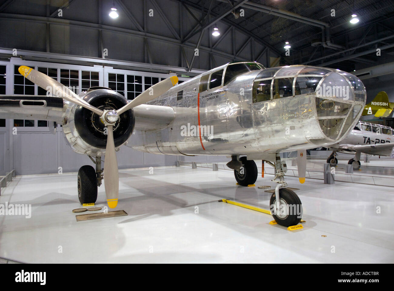 B 25 Mitchell World War II WWII Aircraft On Display At The Experimental ...