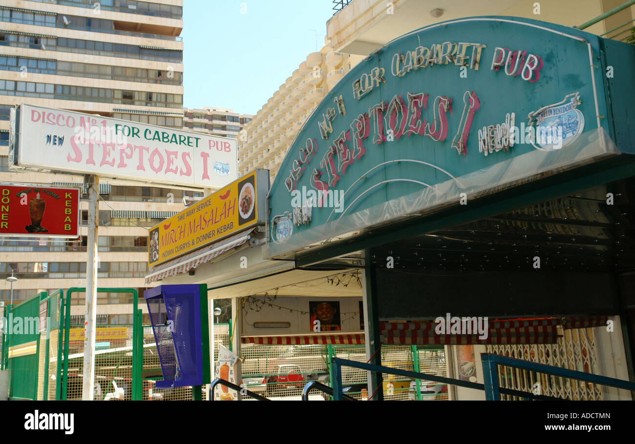 Benidorm Costa Blanca Spain EU 2007 Stock Photo