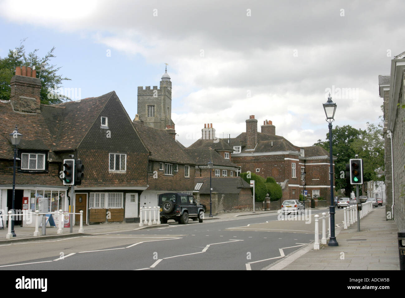 town of sevenoaks kent uk 2005 Stock Photo Alamy