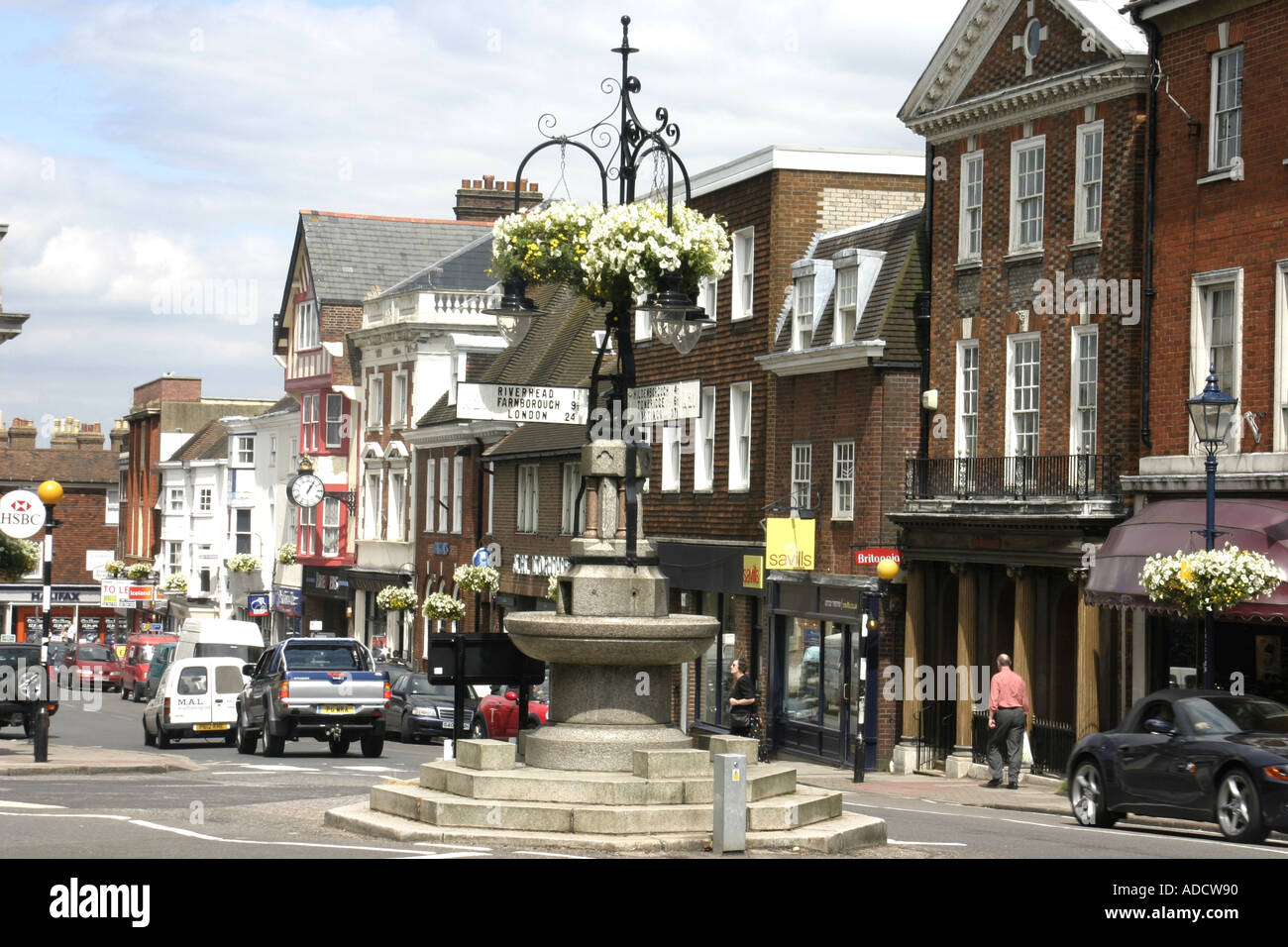 Town of Sevenoaks Kent UK Europe 2005 Stock Photo Alamy