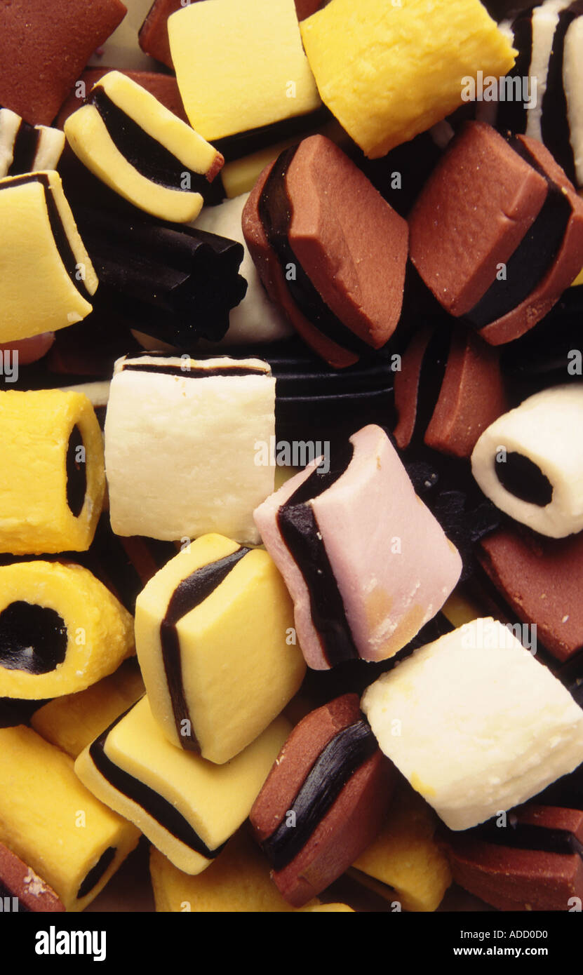 Mixed sweets hi-res stock photography and images - Alamy