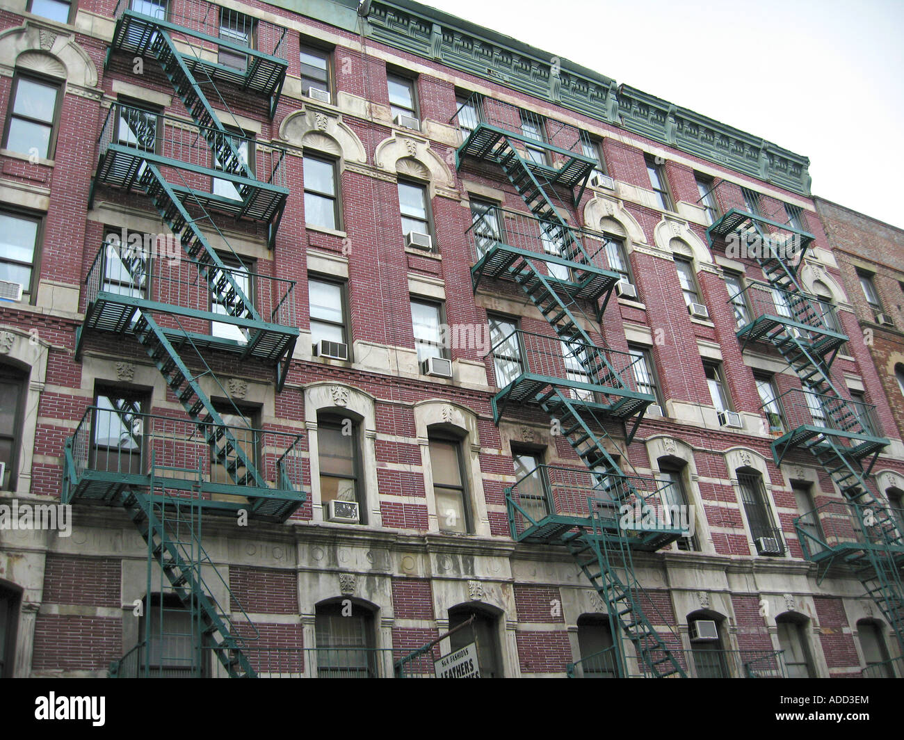 Houses in New York City Stock Photo Alamy