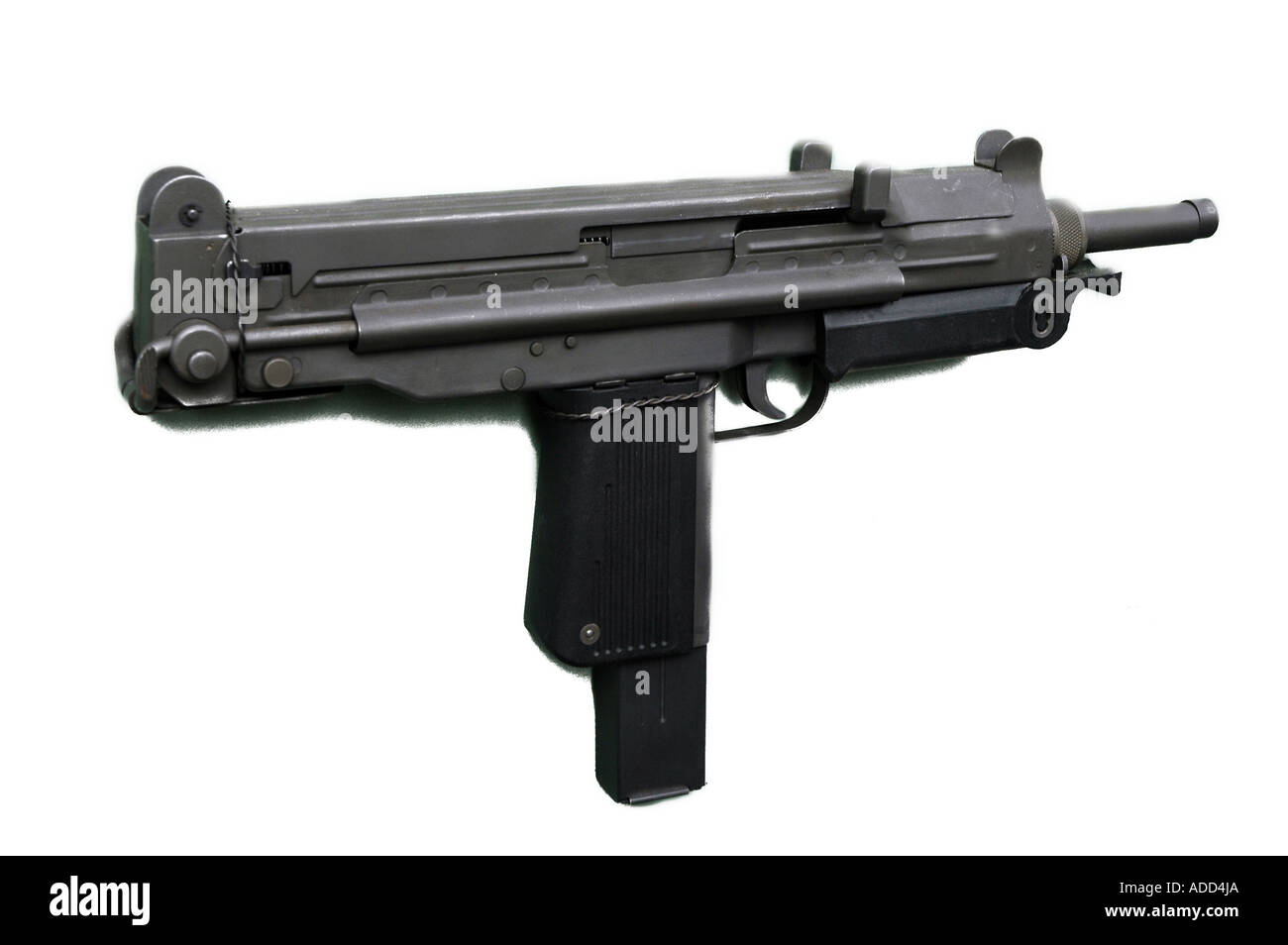 polish Glauberyt machine pistol 1984 9 mm Stock Photo