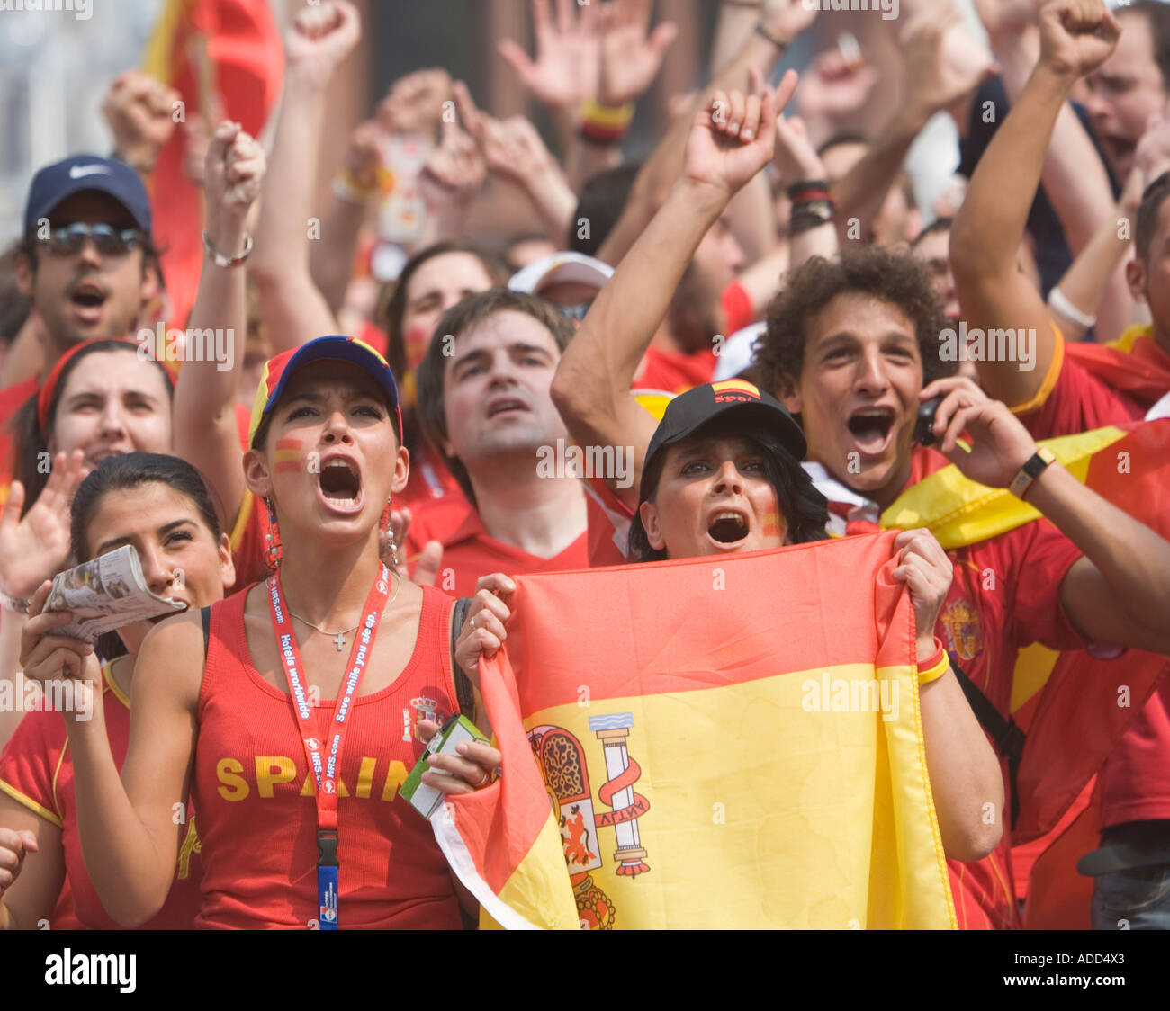 Football fans spain hi-res stock photography and images - Alamy