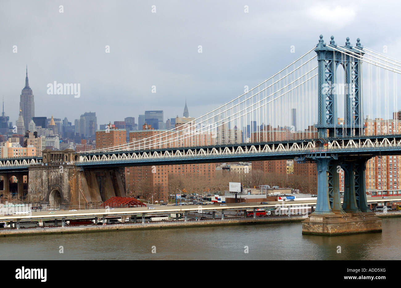 Manhattan Bridge in New York City Stock Photo - Alamy