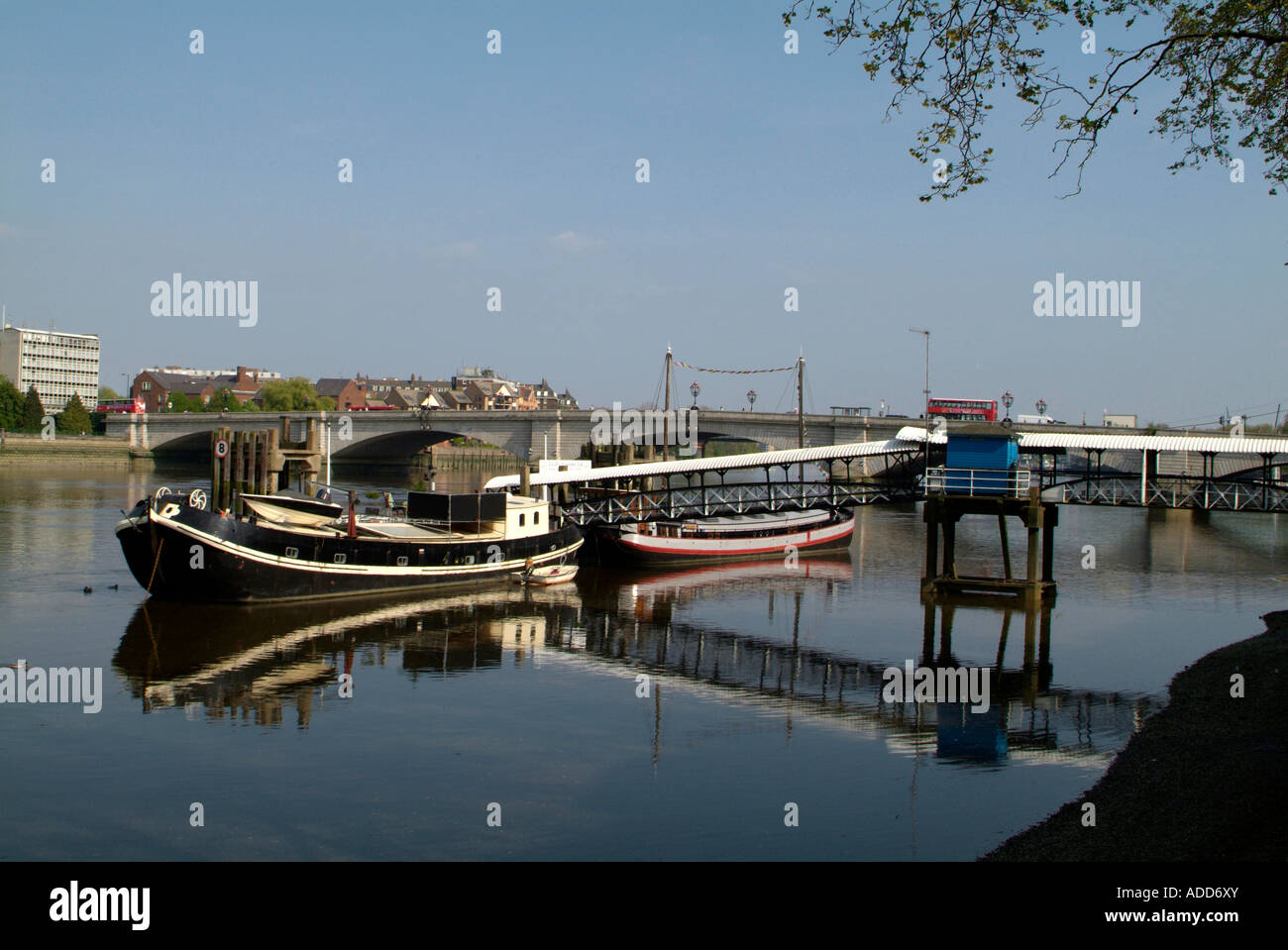 river Thames at Putney, London UK Stock Photo Alamy