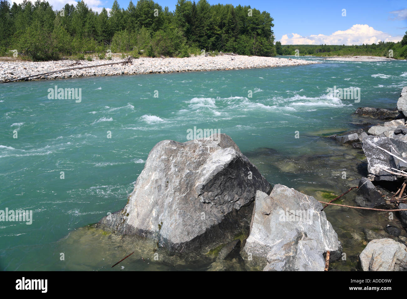 Kitimat river British Columbia Stock Photo Alamy