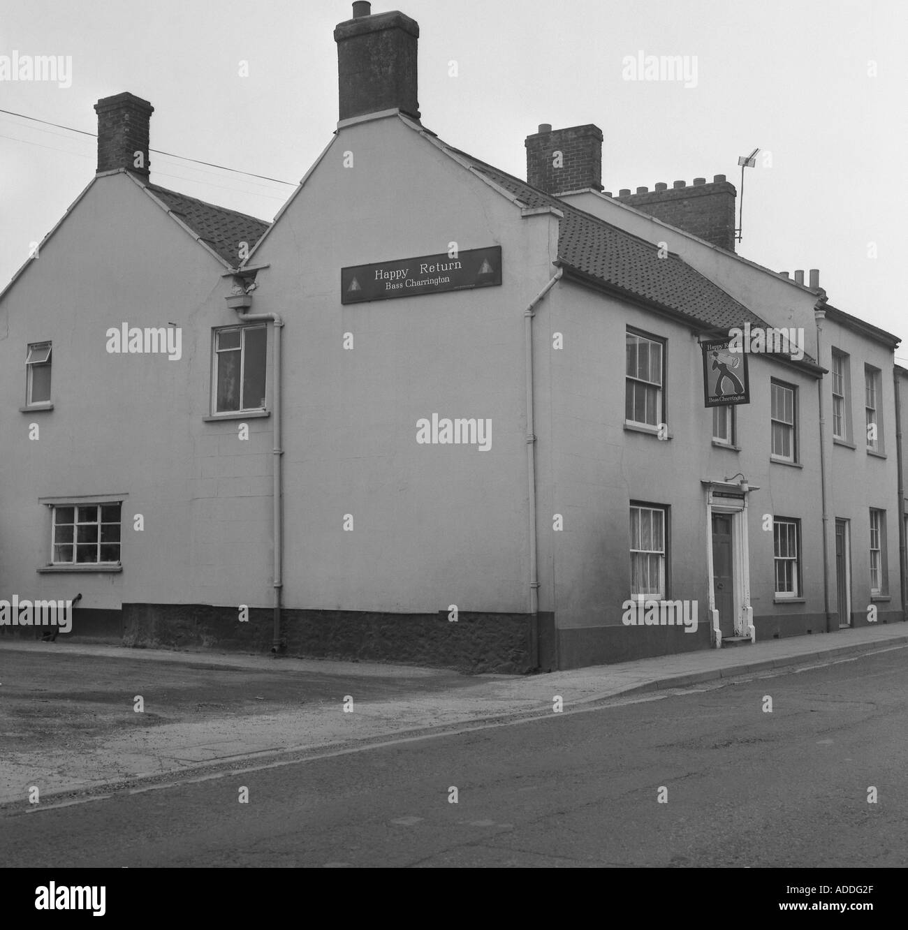 Happy Return Chard Somerset 1974 in 6x6 number 0062a Stock Photo