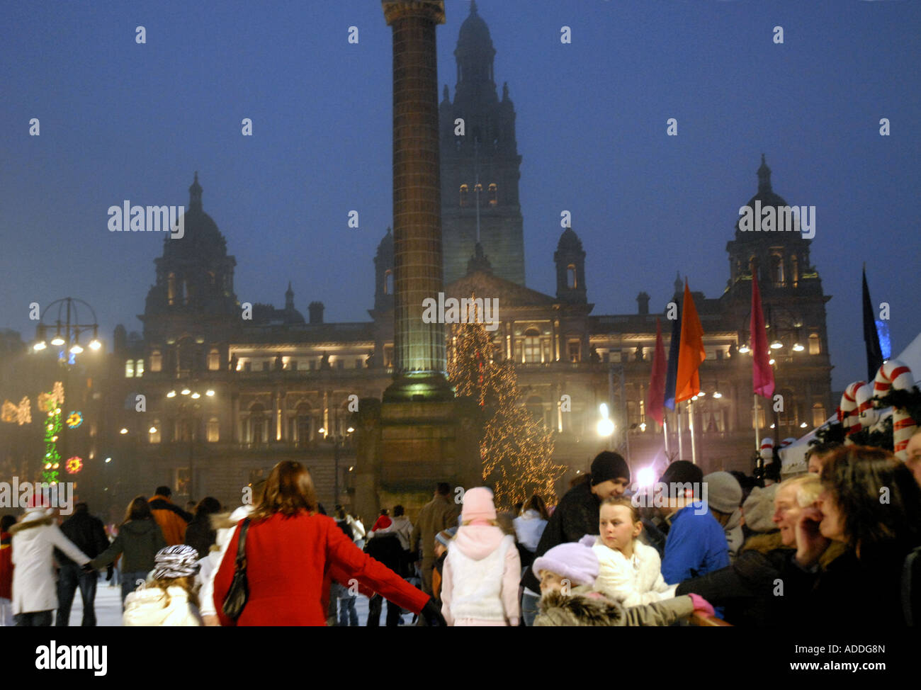 Glasgow on ice skating rink hires stock photography and images Alamy
