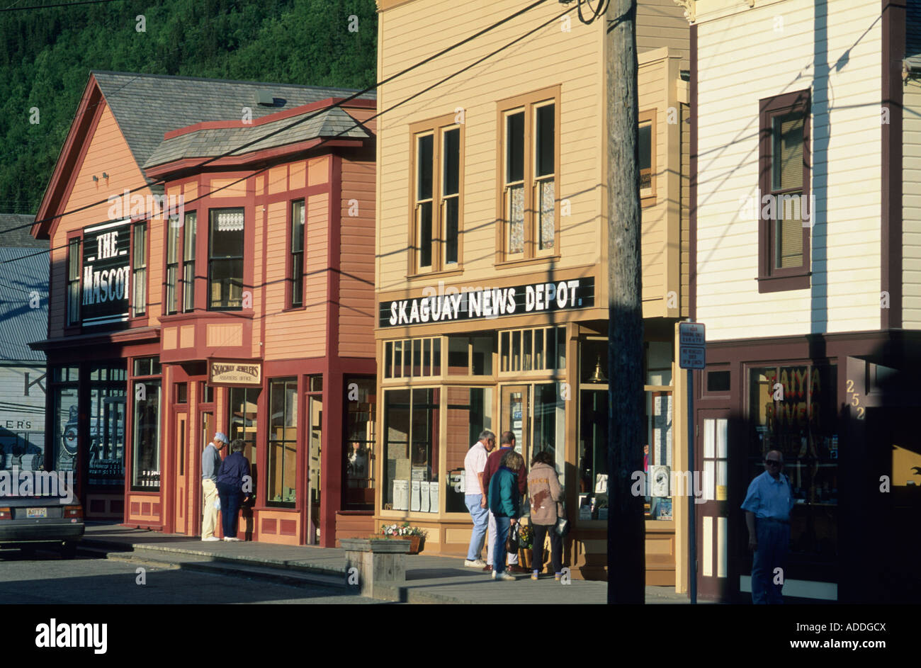 Skagway alaska town historic hires stock photography and images Alamy