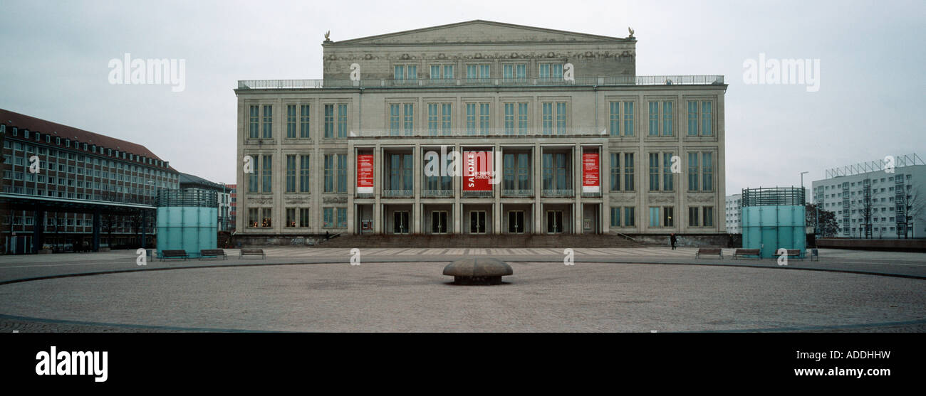 Leipzig Opera House Stock Photo