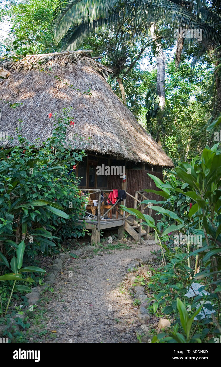 Ian Andersons Caves Branch Jungle Lodge Stock Photo - Alamy