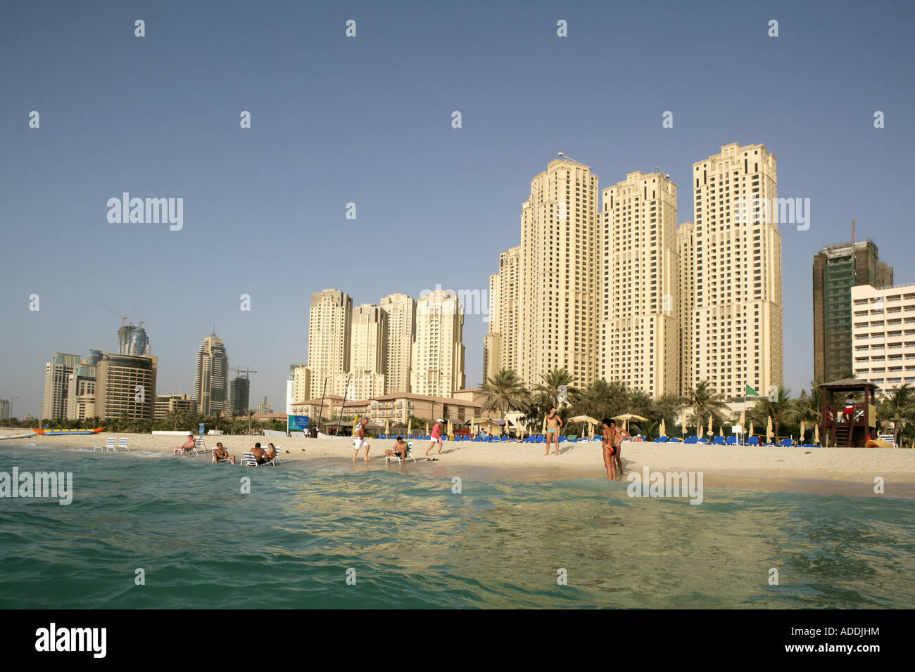 ARE, United Arab Emirates, Dubai Beach in the Real Estate developing
