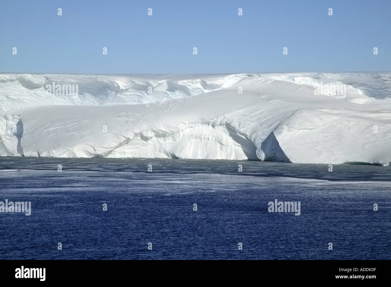 Brunt ice shelf Weddell Sea Antarctica Stock Photo Alamy