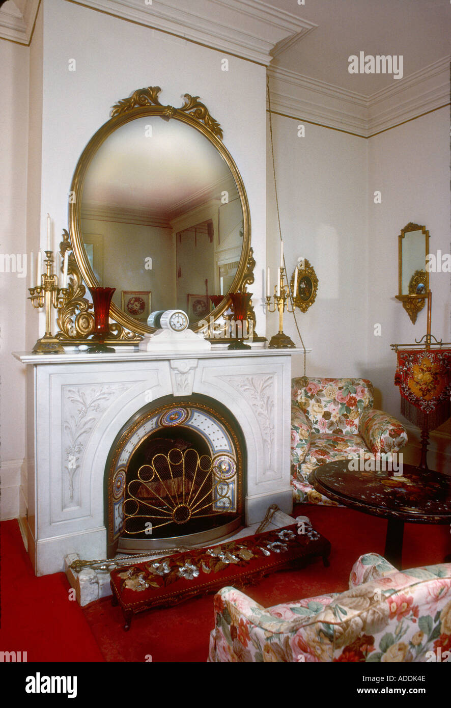 Victorian Fireplace Interior Stock Photos Victorian Fireplace