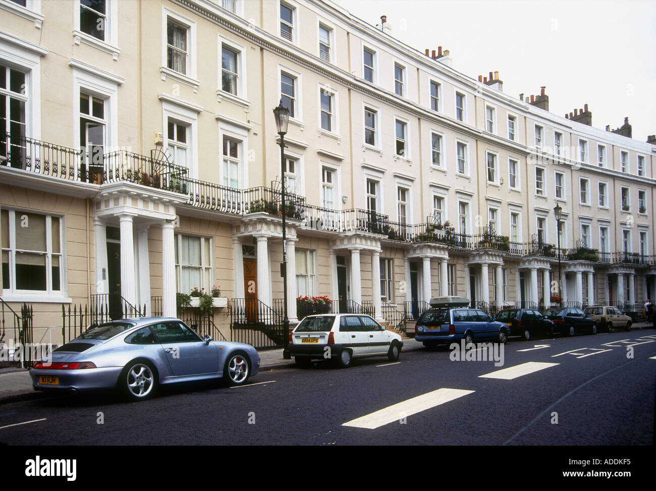 terraced houses London Stock Photo Alamy