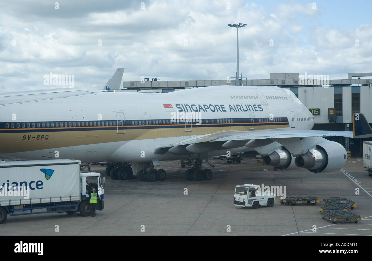 Singapore Airlines Stock Photo