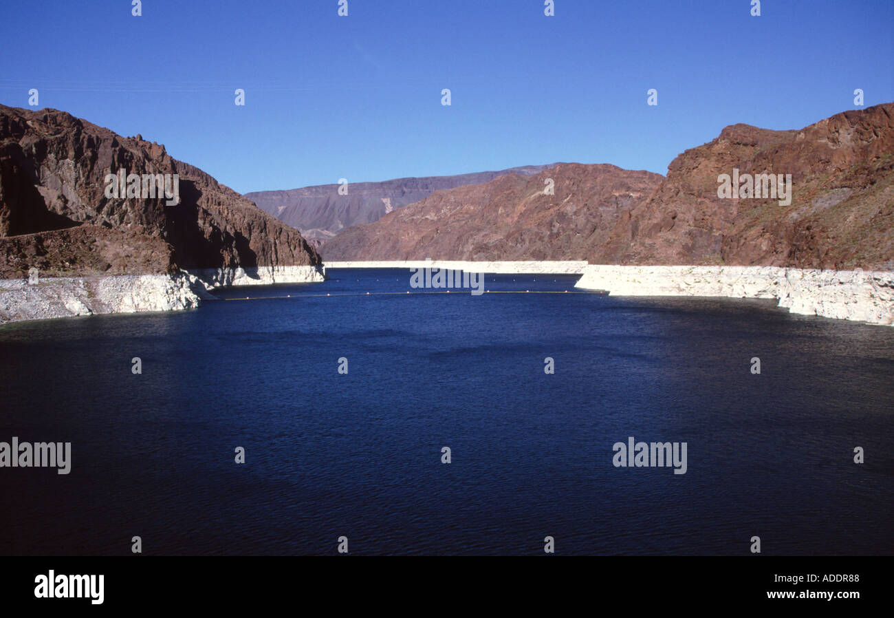 Hoover dam USA reservoir Stock Photo Alamy