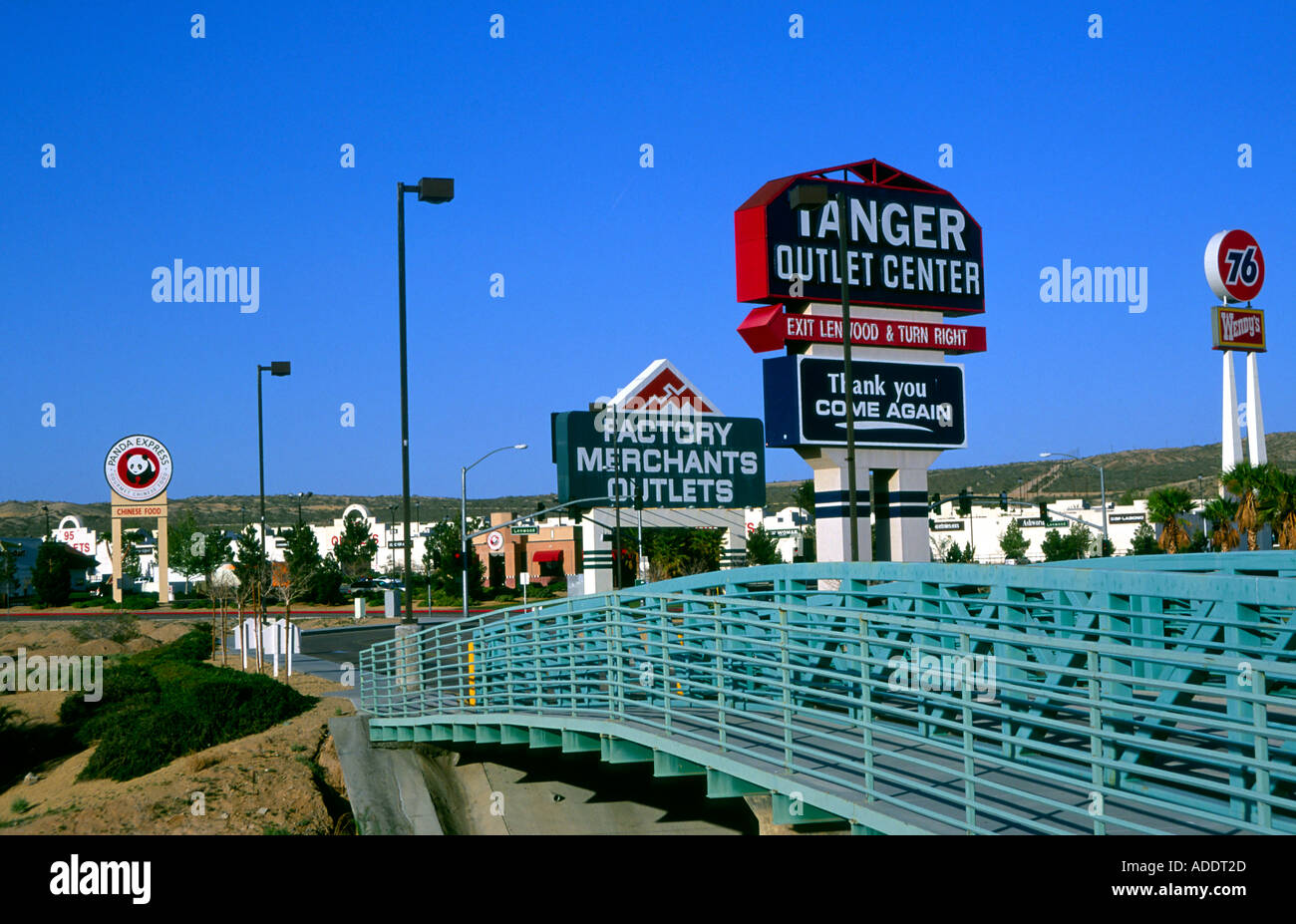 Tanger factory outlet center Barstow California USA Stock Photo ...