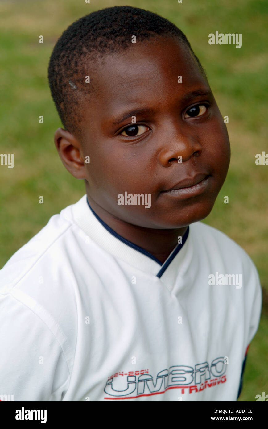 10 YEARS OLD BLACK BOY FROM SOUTHEAST LONDON MAY 2005 Stock Photo Alamy