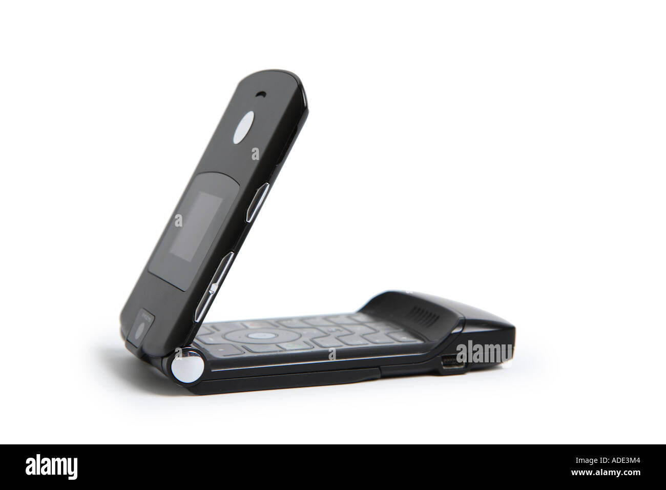 Foldable cell phone Stock Photo