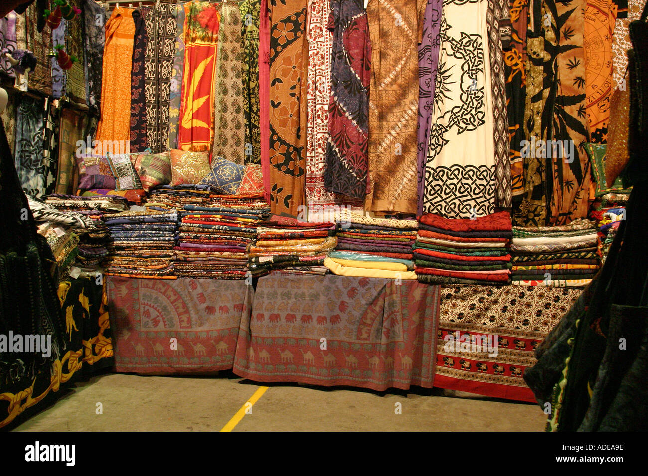 Cloth stall hires stock photography and images Alamy