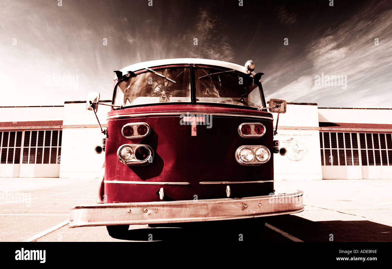 Old Fire Truck Stock Photo