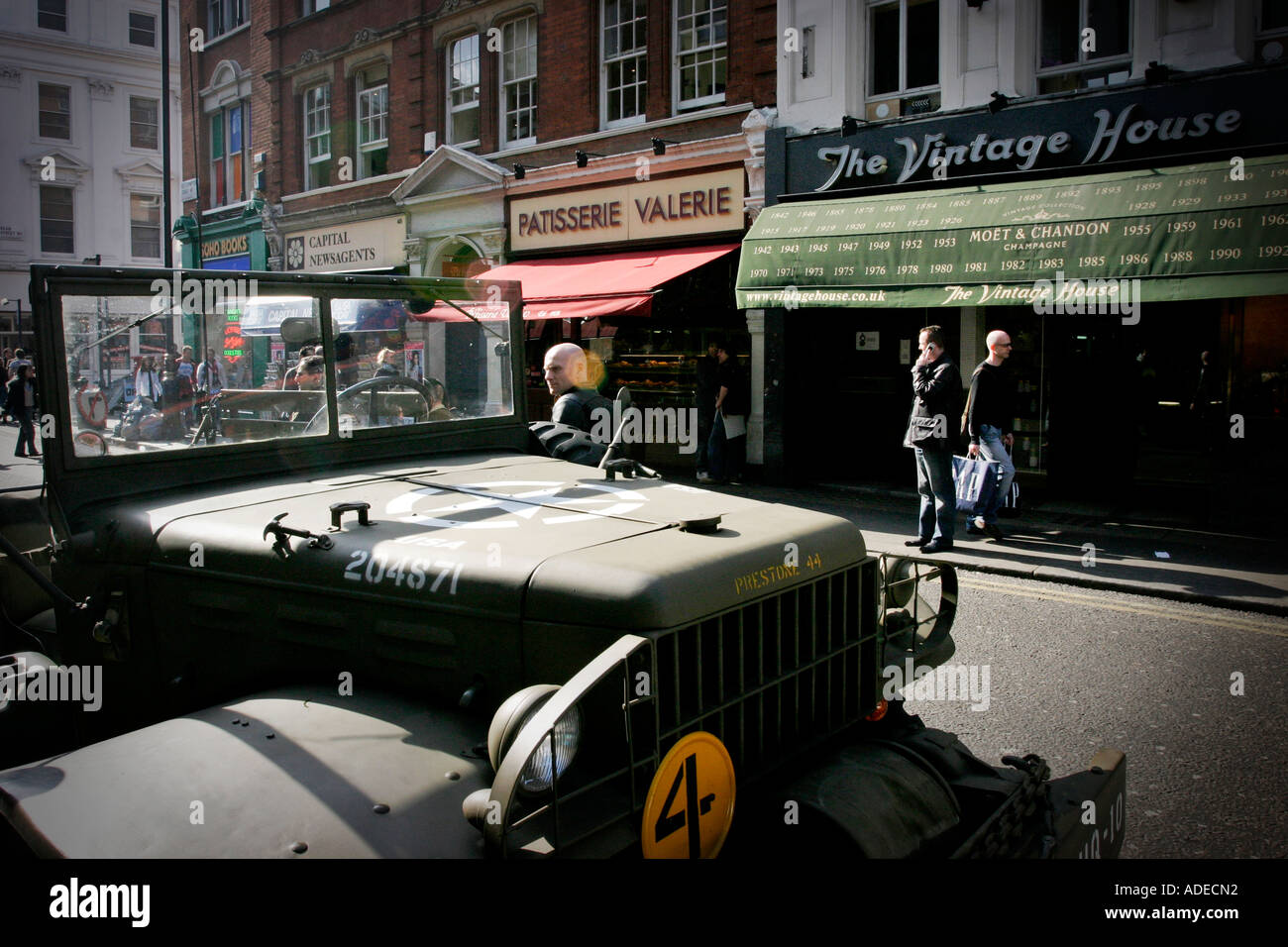 Old Compton Street, Soho, London Stock Photo Alamy