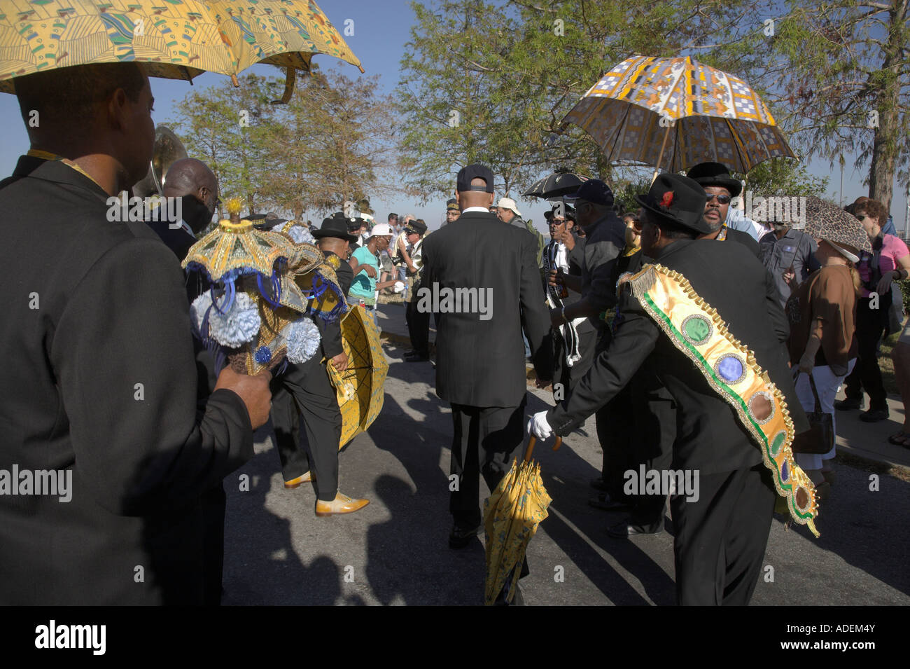 Jazz Funeral In New Orleans Stock Photo 13397498 Alamy