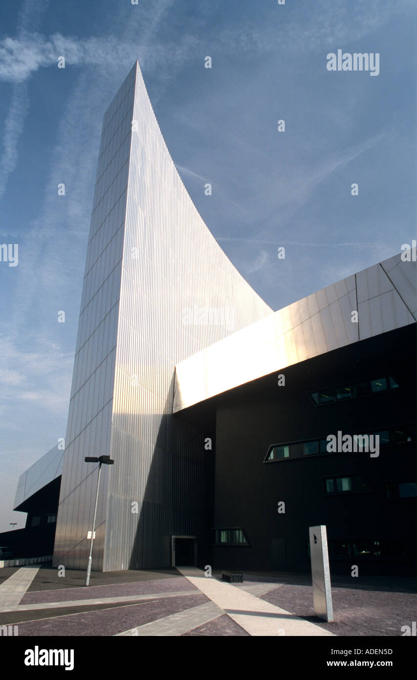 Imperial War Museum north at Salford Quays Manchester UK Stock Photo ...