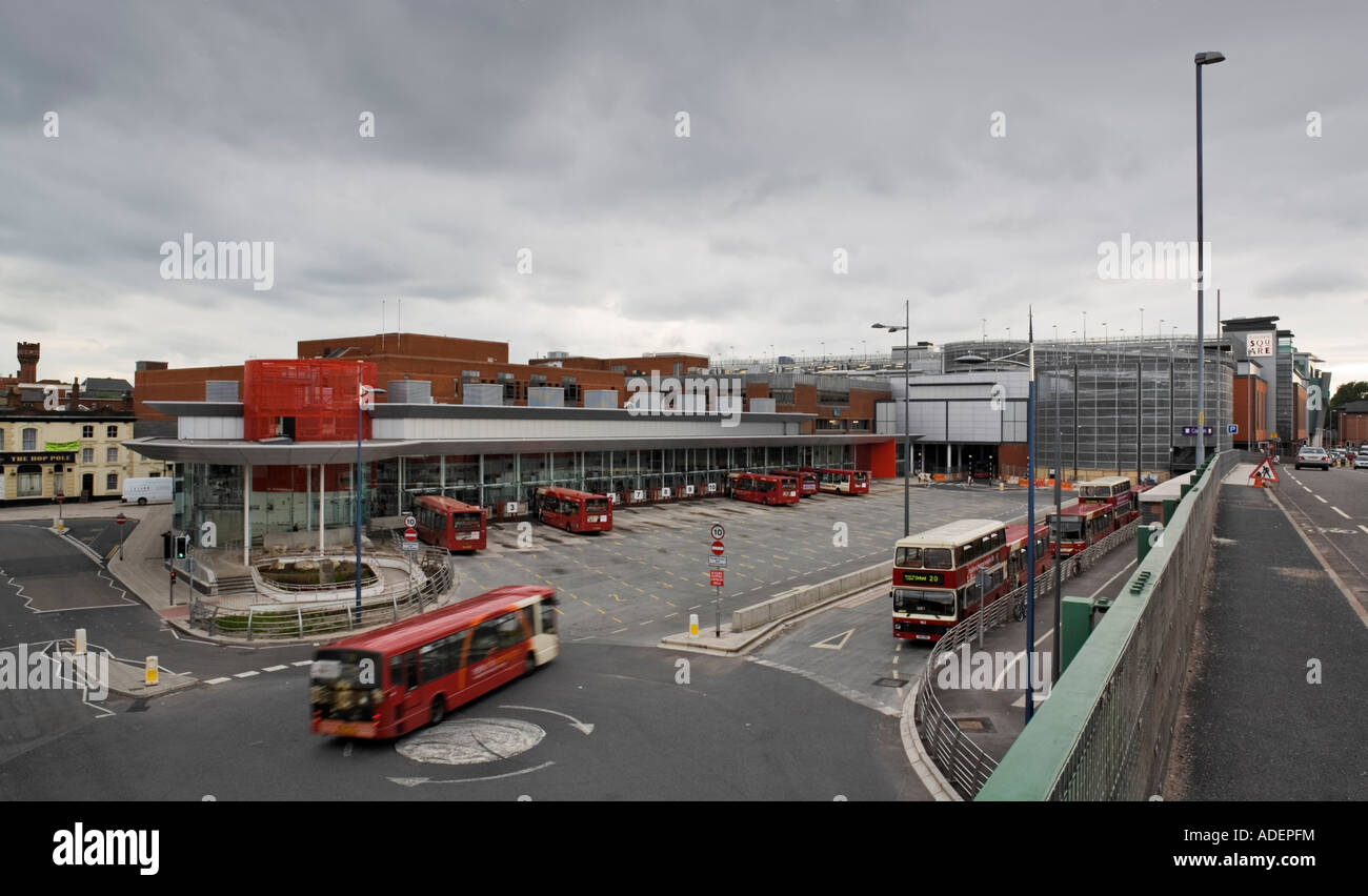 Golden Square Shopping Centre Warrington Interchange Stock Photo - Alamy