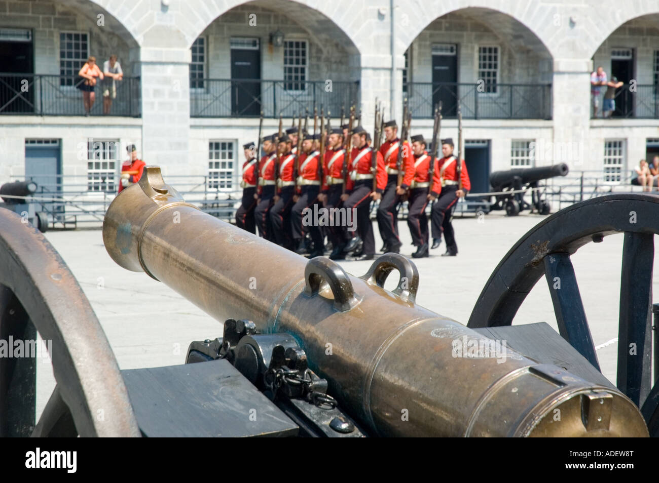 Old Fort Henry Stock Photo Alamy