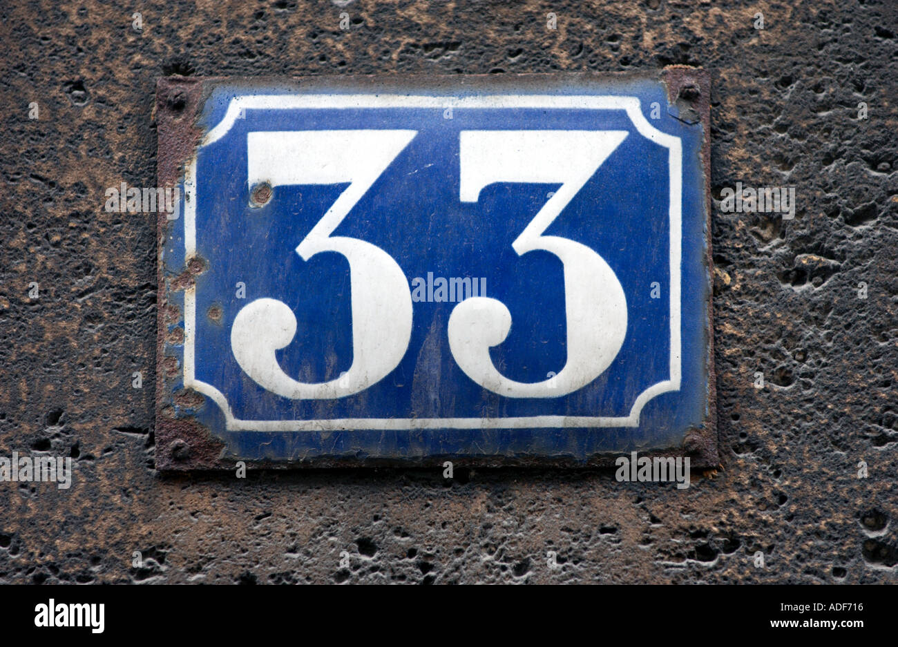 Old fashioned house numbers Old fashioned house numbers