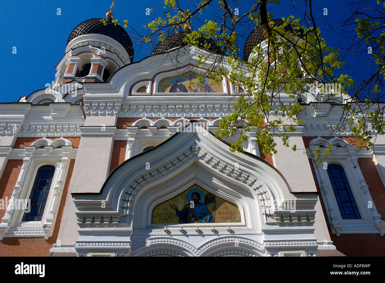 Estonia Tallinn Alexander Nevsky Cathedral Stock Photo