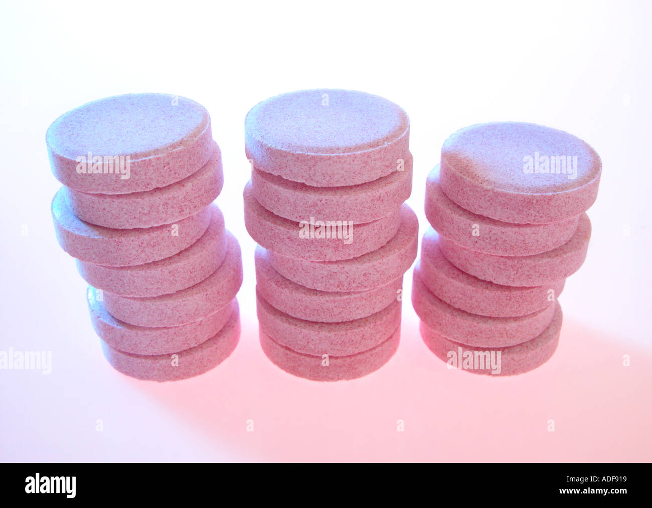 fizzy vitamin tablet tablets Effervescent Stock Photo Alamy