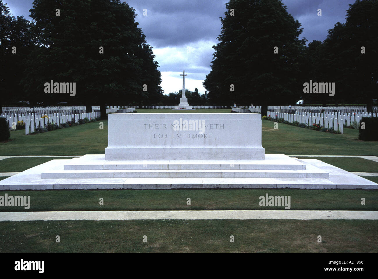 British war graves in Normandy France Stock Photo - Alamy