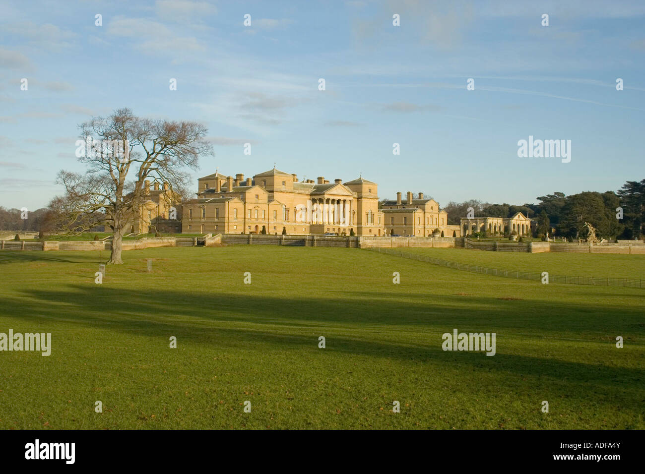 Halcom Hall Holkam Hall Norfolk Stock Photo - Alamy