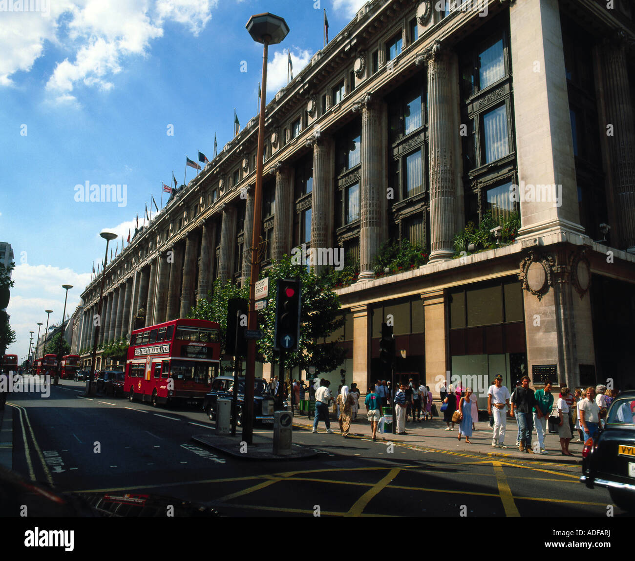 Selfridges Oxford Street London Stock Photo Alamy