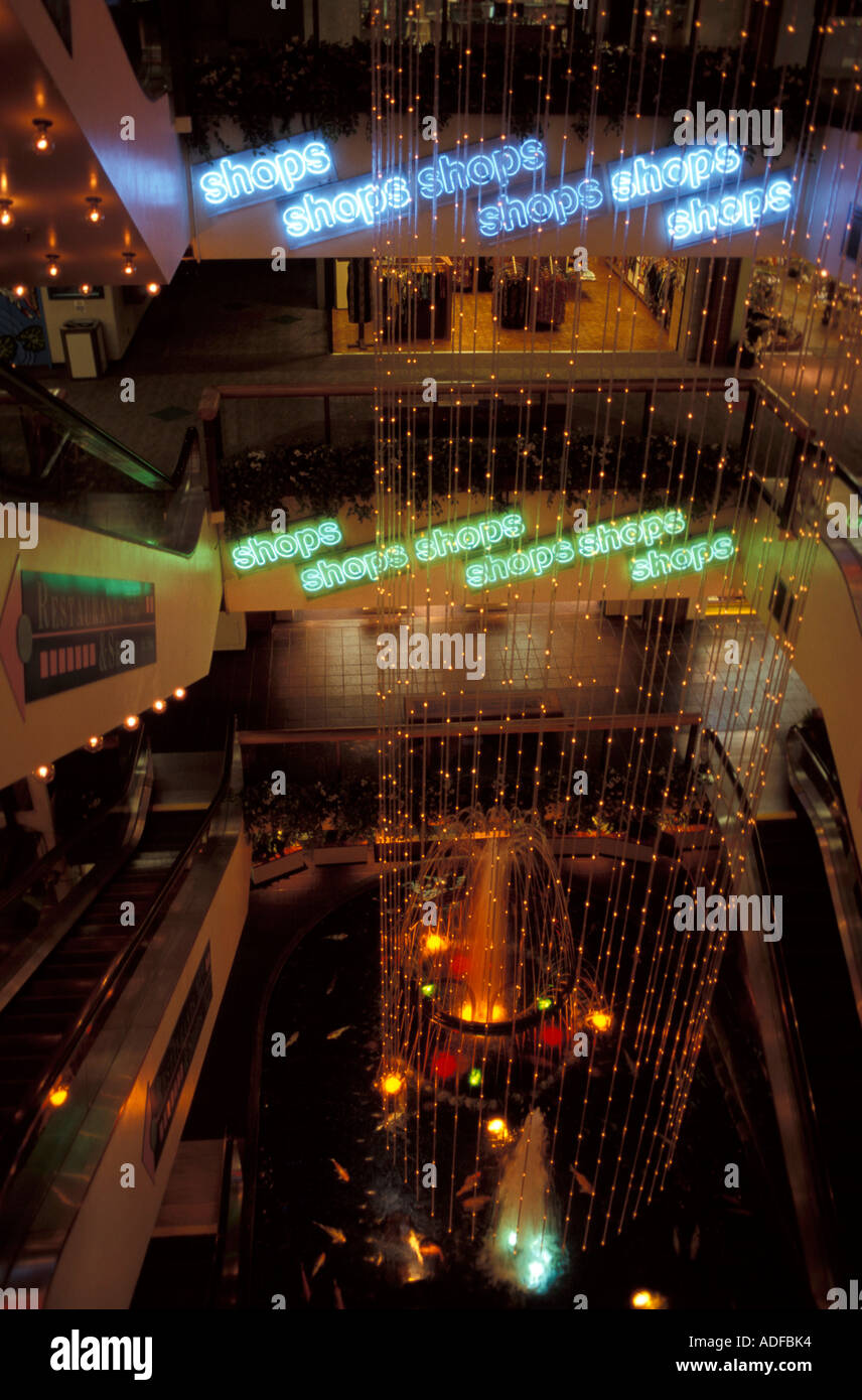 Trading centre Waikiki Beach Oahu island Hawaii United States of America North America Stock