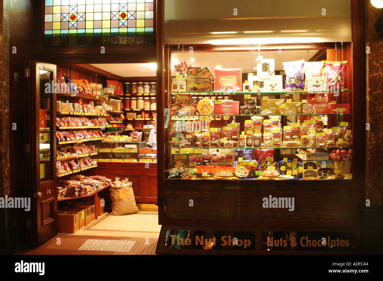 The Nut Shop Strand Arcade Sydney Australia Stock Photo Alamy